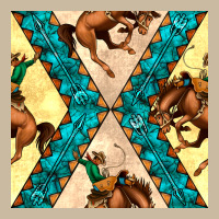 Native American Aztec Seamless Pattern 6 Long Sleeve Tee | Teevron