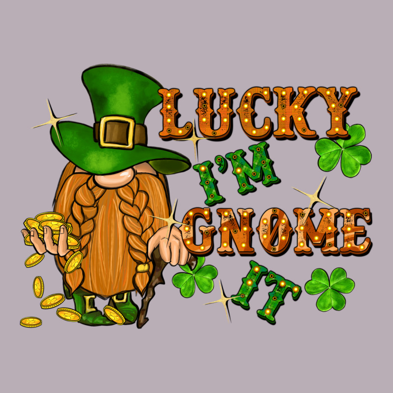 Lucky I'm Gnome It St. Patricks Day Vintage Tee by FaDigitalArtStudio | Teevron