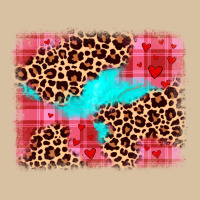 Valentine's Day Leopard Background Heavyweight Hoodie | Teevron