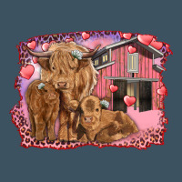 Valentines Day Mama Cow And Baby Cows Urban Hoodie | Teevron