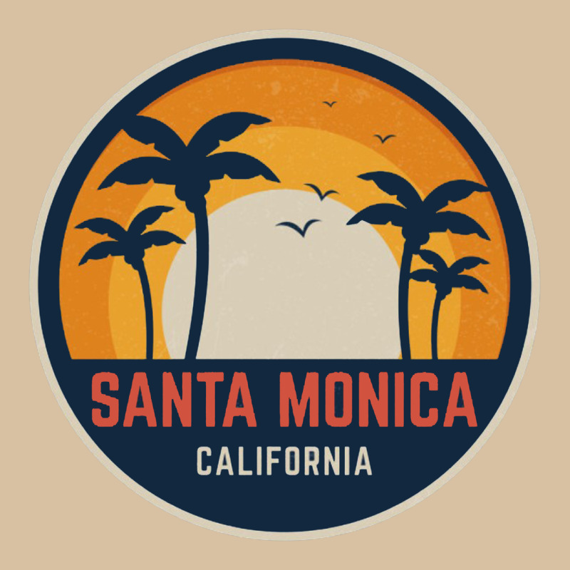 Santa Monica California Heavyweight Hoodie by artisFamous | Teevron