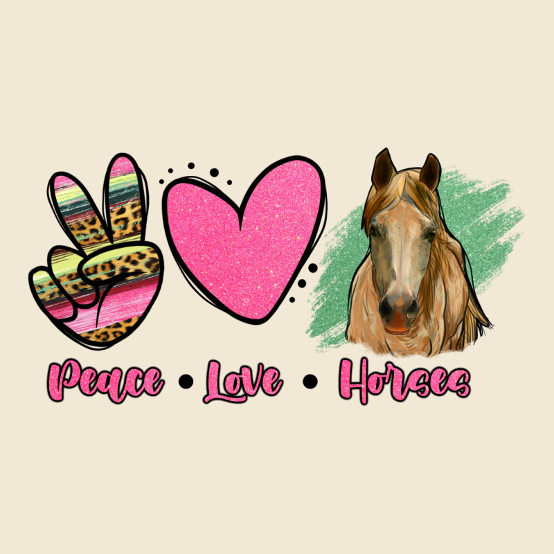Peace Love Horses Premium Tee by RanaPortraitStore | Teevron