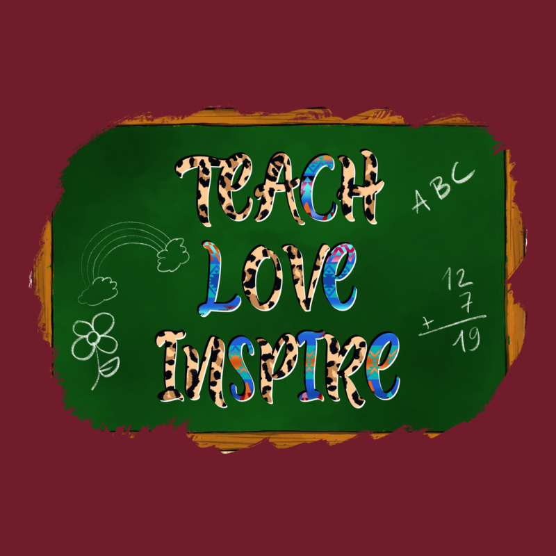 Teach Love Inspire Chalkboard Zipper Hoodie by AdoDesignShop | Teevron