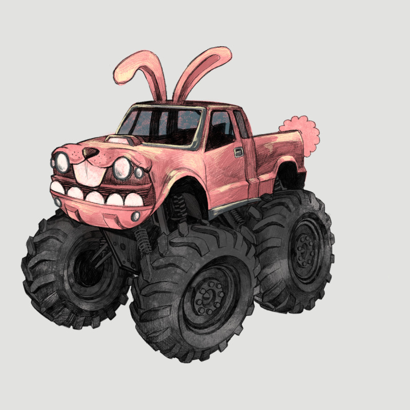 Easter Monster Truck Easter Day Classic Tee by HowdyJamesFarm | Teevron