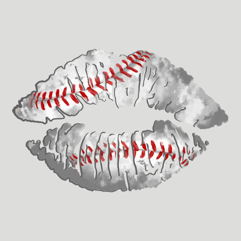 Baseball Lips Zipper Hoodie by AdoDesignShop | Teevron