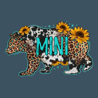 Baby Bear Mini Sunflowers Leopard Cowhide Mother's Day Urban Heavy Tee | Teevron