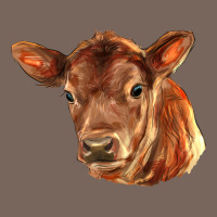 Red Angus Calf Face Premium Hoodie | Teevron