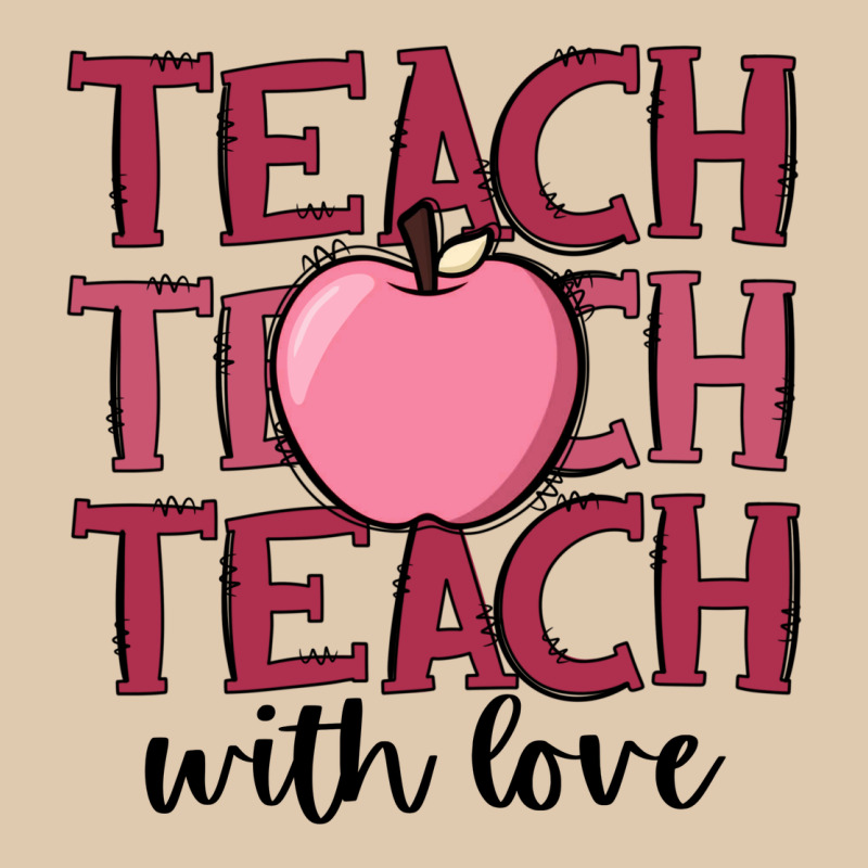 Teach With Love Heavyweight Sweatshirt by JahusDesignShop | Teevron