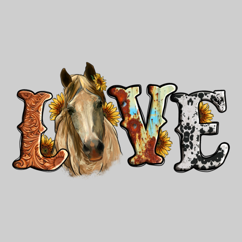 Love Horse Sunflower Premium Tee by RanaPortraitStore | Teevron