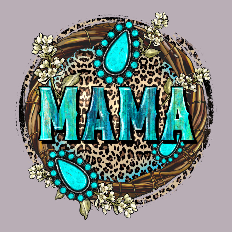 Mama With Gemstone Leopard Mother's Day Vintage Tee by FaDigitalArtStudio | Teevron