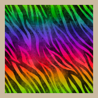 Colorful Zebra Seamless Pattern Long Sleeve Tee | Teevron