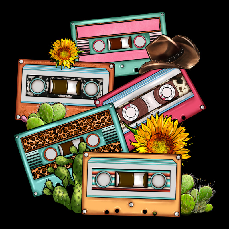 90s Country Caassette Tapes Ladies Tee by OliviaCreatesArt | Teevron