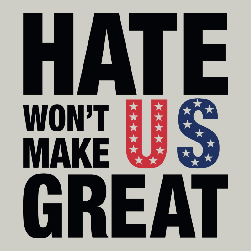 Hate Won't Make Us Great Black Heavyweight Hoodie by artisFamous | Teevron