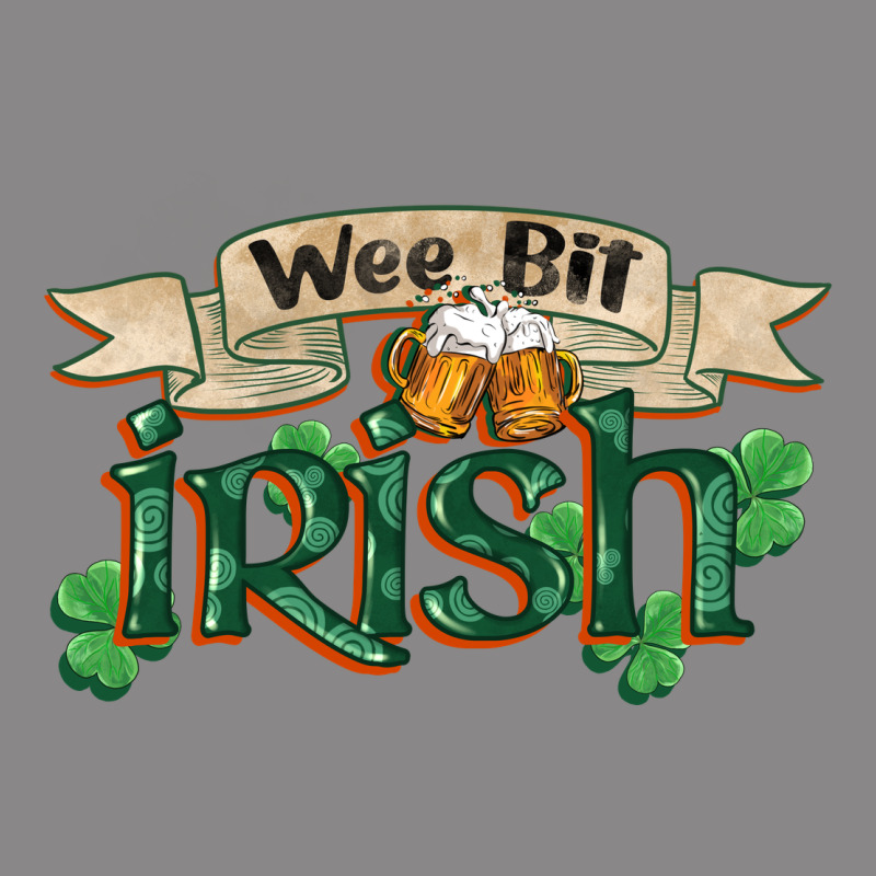 Wee Bit Irish St Patricks Day Vintage Tee by FaDigitalArtStudio | Teevron