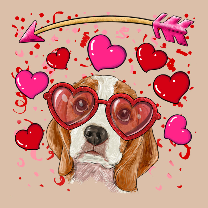 Valentines Day  Beagle Urban Heavy Tee by RanaPortraitStore | Teevron