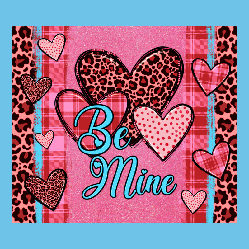 Be Mine Heart Tumbler Premium Sweatshirt by JahusDesignShop | Teevron