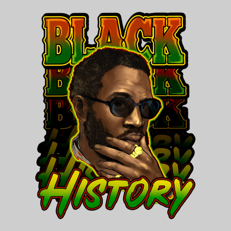 Black History Afro Man Premium Tee by HowdyJamesFarm | Teevron