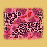 Valentine's Day Roses Leopard Background Premium Sweatshirt | Teevron