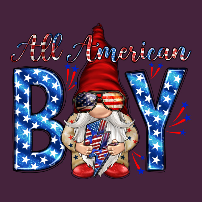 All American Boy With Gnome Premium Tee by HowdyJamesFarm | Teevron