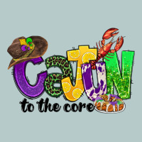 Cajun To The Core Mardi Gras Heavy Core Tee | Teevron