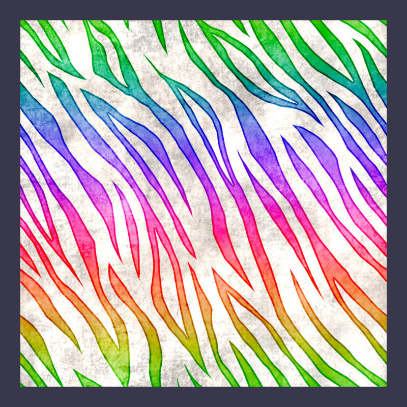 Watercolor Rainbow Zebra Seamless Pattern Long Sleeve Tee by BundleAndBundleShop | Teevron