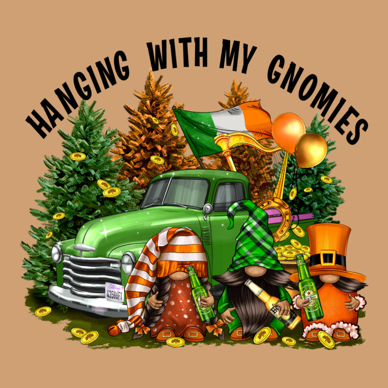 St. Patricks Day Hanging With My Gnomies Vintage Tee by FaDigitalArtStudio | Teevron