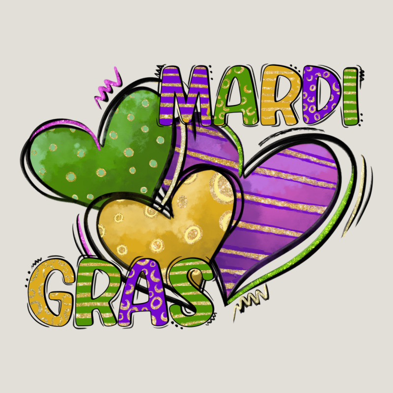 Mardi Gras Heart Heavy Core Tee by CowGirlArtShop | Teevron