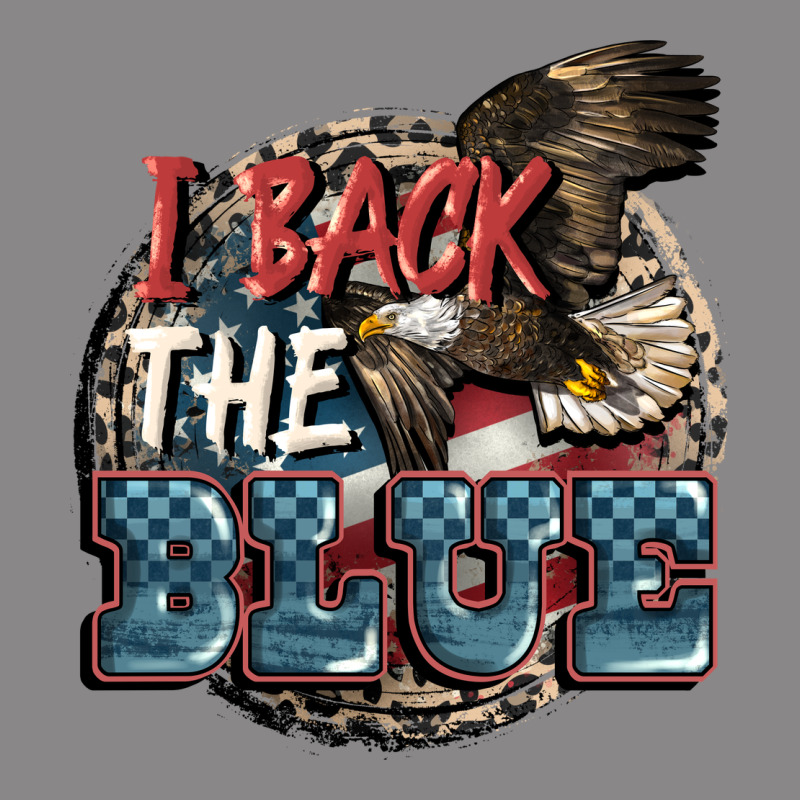 I Back The Blue Vintage Tee by FaDigitalArtStudio | Teevron
