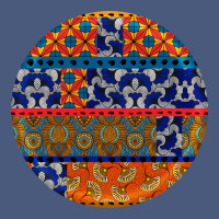 African Fabric Pattern Round Earrings Vintage Hoodie | Teevron