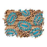 gemstone wood leopard background | Teevron