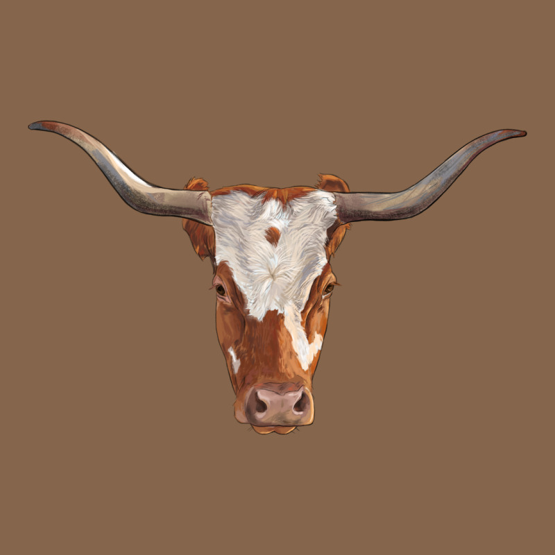Longhorn Cow Head Premium Tee by RanaPortraitStore | Teevron