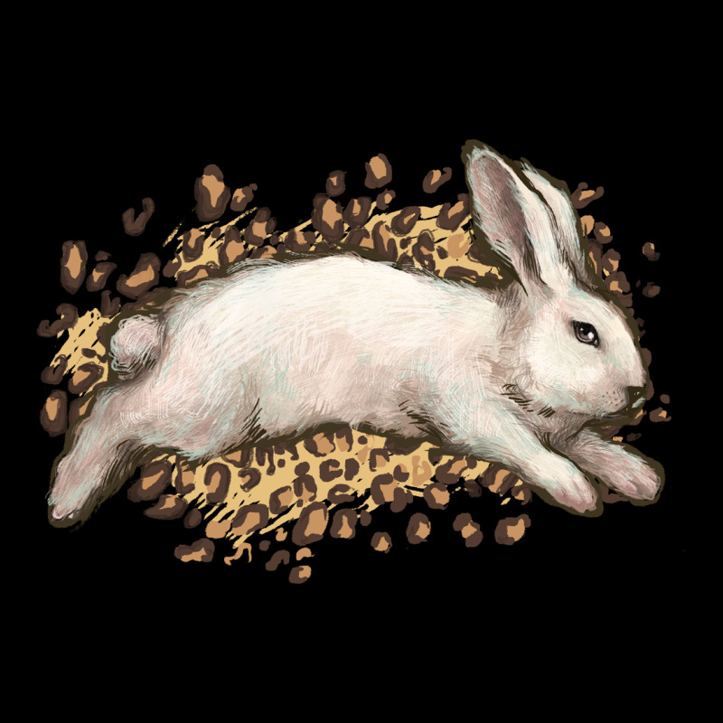 Bunny Rabbit Leopard Easter Day Premium Tee by HowdyJamesFarm | Teevron