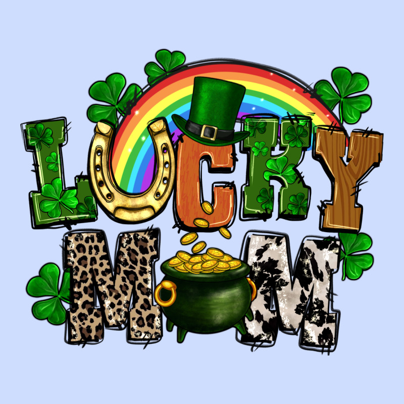 Lucky Mom St. Patricks Day Urban Heavy Tee by FaDigitalArtStudio | Teevron