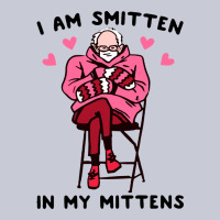 Funny I Am Smitten In My Mittens Bernie Heavyweight Hoodie | Teevron