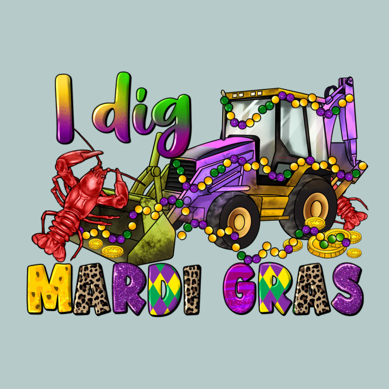 I Dig Mardi Gras Heavy Core Tee by CowGirlArtShop | Teevron