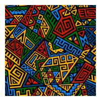 african geometric seamless pattern | Teevron