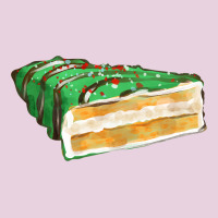 Green Christmas Cake Fa Element 1 Ladies Tee | Teevron