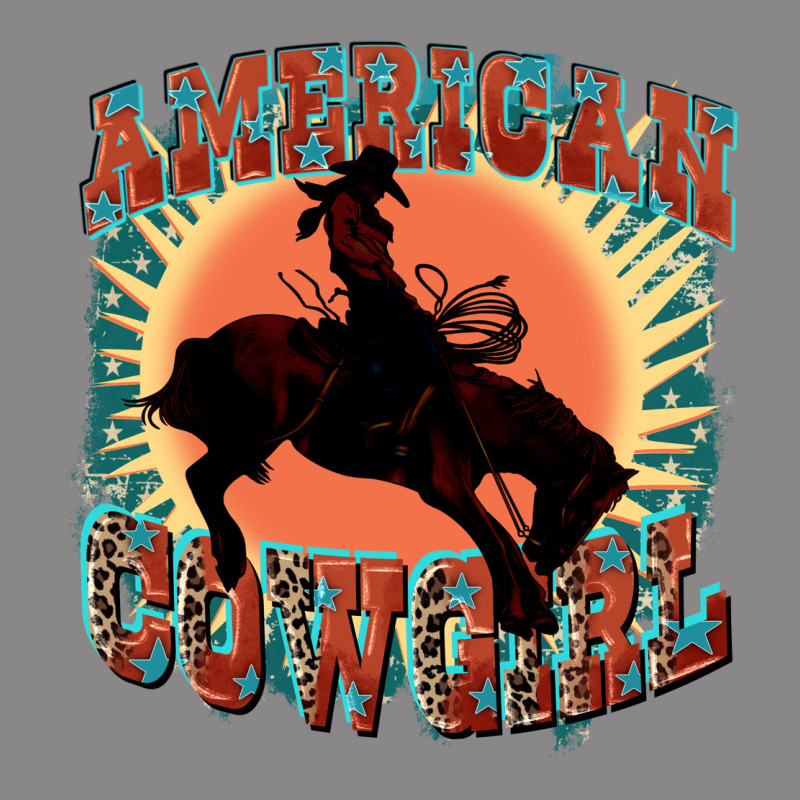 American Cowgirl 4th Of July Vintage Tee by FaDigitalArtStudio | Teevron