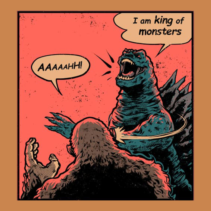 I Am King Of Monsters Heavyweight Hoodie by artisFamous | Teevron