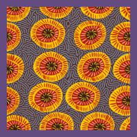 African Fabric Seamless Pattern Vintage Hoodie | Teevron