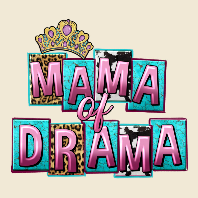 Mama Of Drama Mother's Day Premium Tee by CowGirlArtShop | Teevron
