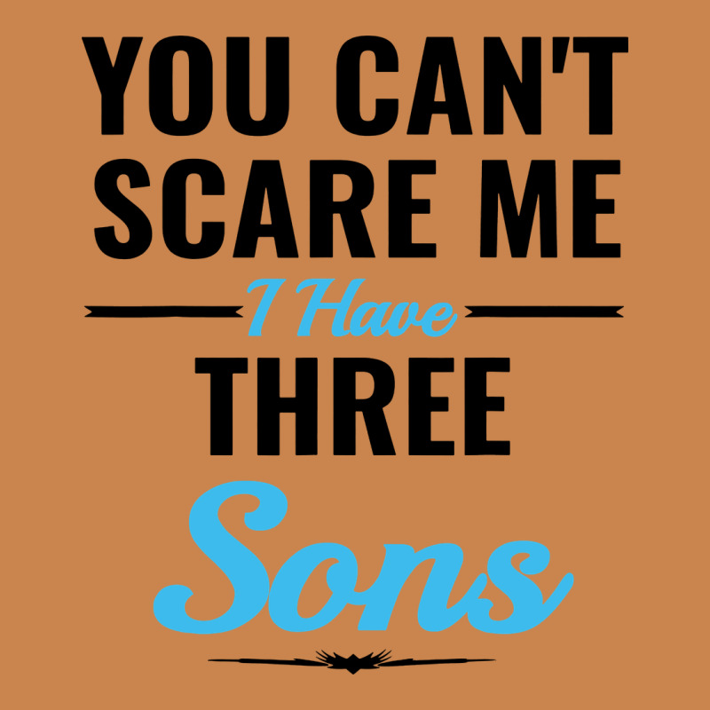 You Can't Scare Me I Have Three Sons Heavyweight Hoodie by artisFamous | Teevron