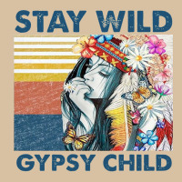Stay Wild Gypsy Child Letter Rainbow Heavyweight Hoodie | Teevron