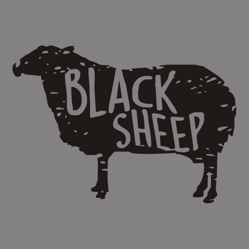 Black Sheep Silhouette Heavyweight Hoodie by artisFamous | Teevron