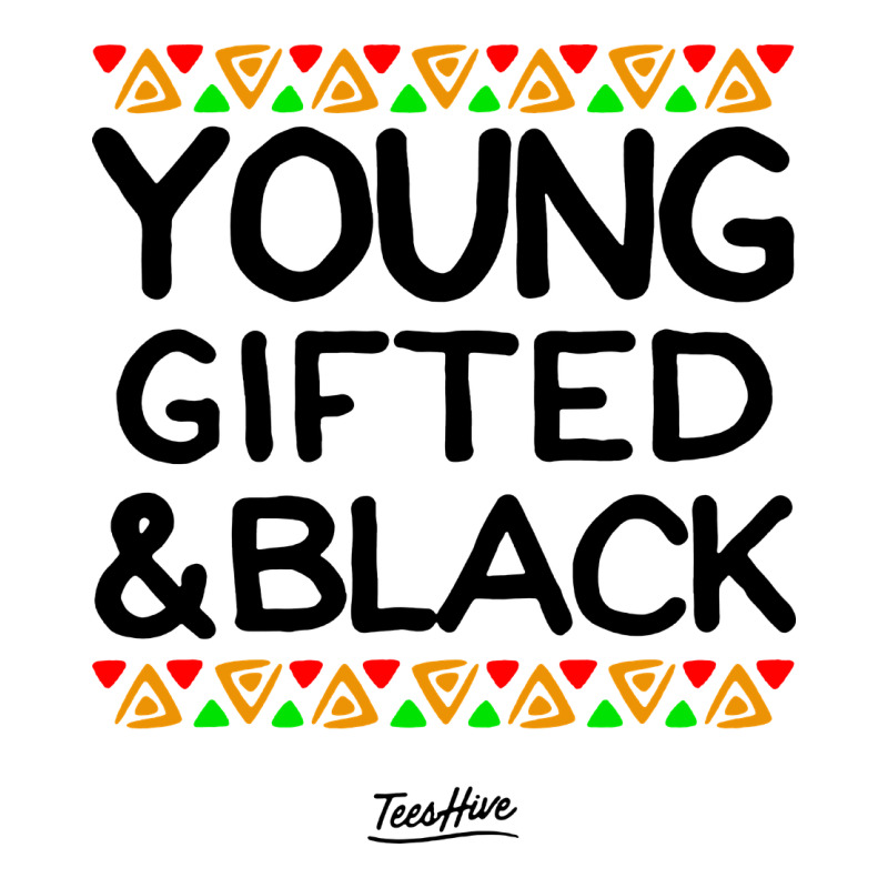 Young Gifted And Black African American Men Heavyweight Hoodie by artisFamous | Teevron