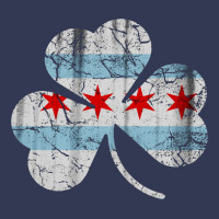 Irish Chicago Flag Shamrock Heavyweight Hoodie | Teevron