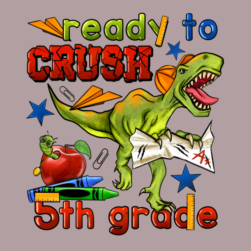 Ready To Crush 5th Grade Vintage Hoodie by BundleAndBundleShop | Teevron