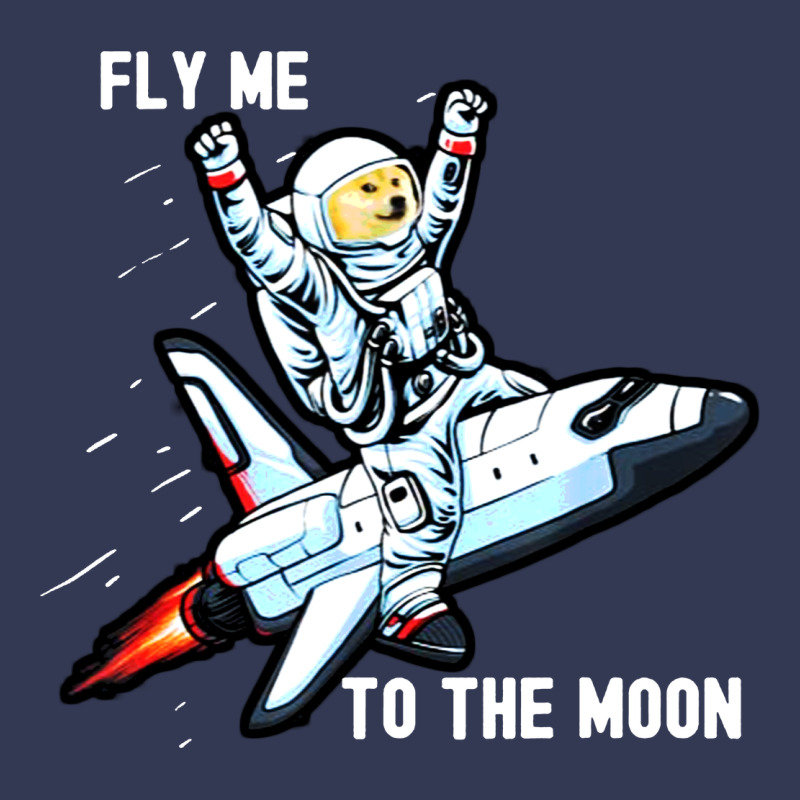 Dogecoin Hodl To The Moon Heavyweight Hoodie by artisFamous | Teevron