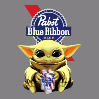 Baby Yoda Hugs Pabst Blue Ribbon Beer Heavyweight Hoodie | Teevron