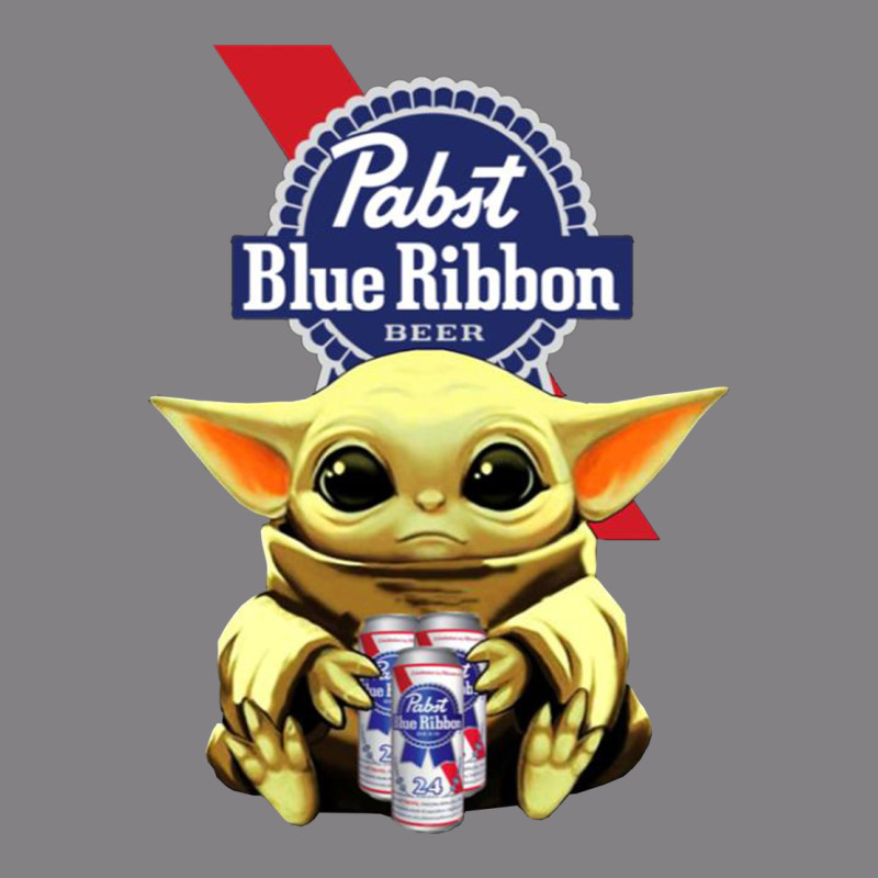 Baby Yoda Hugs Pabst Blue Ribbon Beer Heavyweight Hoodie by artisFamous | Teevron